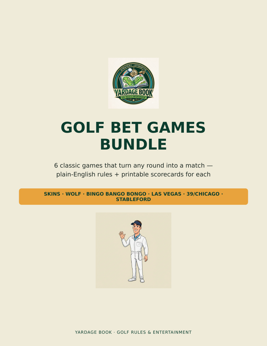 Golf Bet Games Bundle cover
